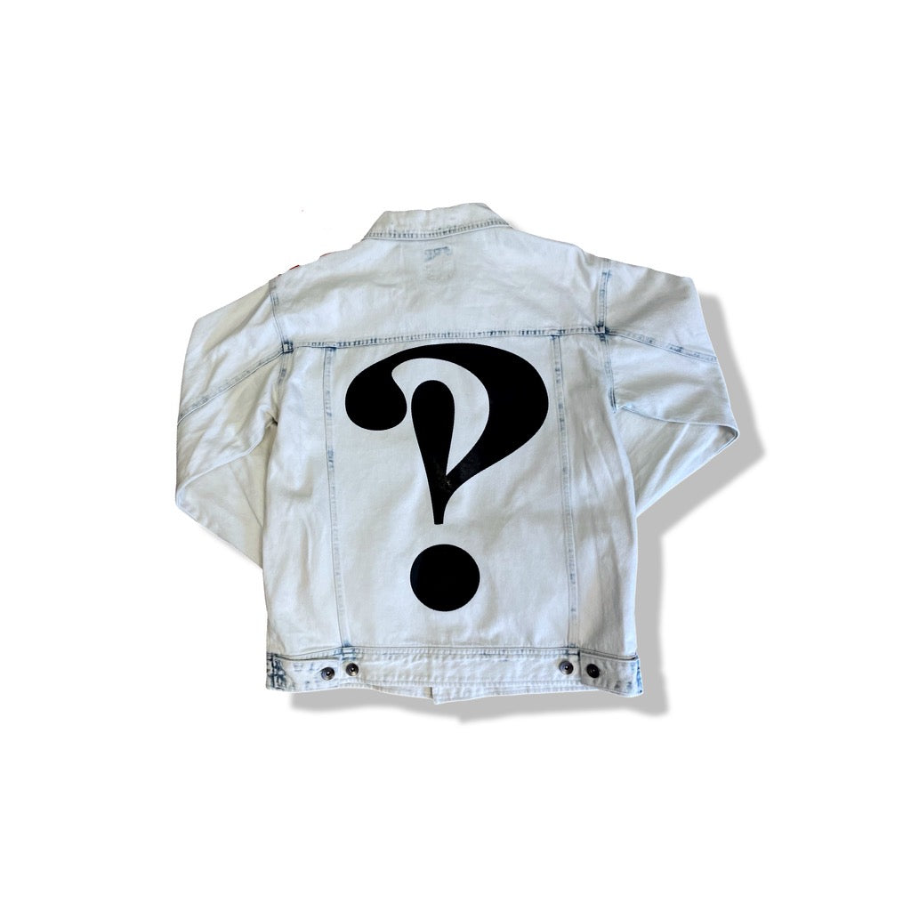 (Logo) Jean Jacket 'White'
