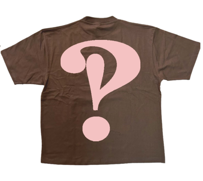 (Logo) T-Shirt `Brown/BabyPink’