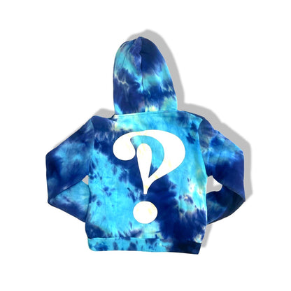 (Logo) Women's Hoodie 'Blue Tie Dye'