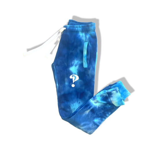 (Logo) Women's Sweatpants 'Blue Tie Dye'