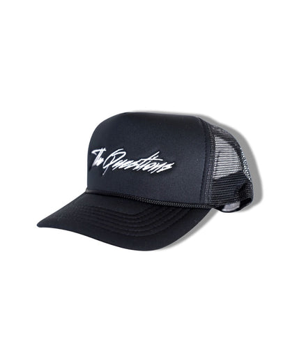 (Script) Trucker Cap `Black/Black’