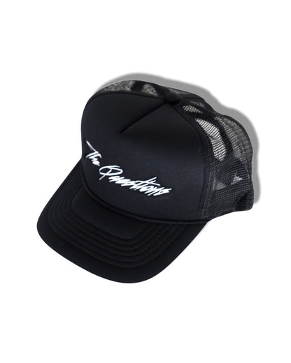 (Script) Trucker Cap `Black/Black’