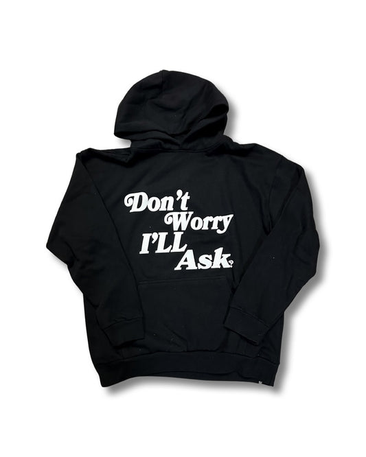 (Logo) Don’t Worry Hoodie `Black’